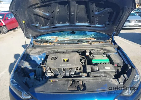 2018 Hyundai Elantra Se from USA, damaged, VIN 5NPD74LF1JH396173